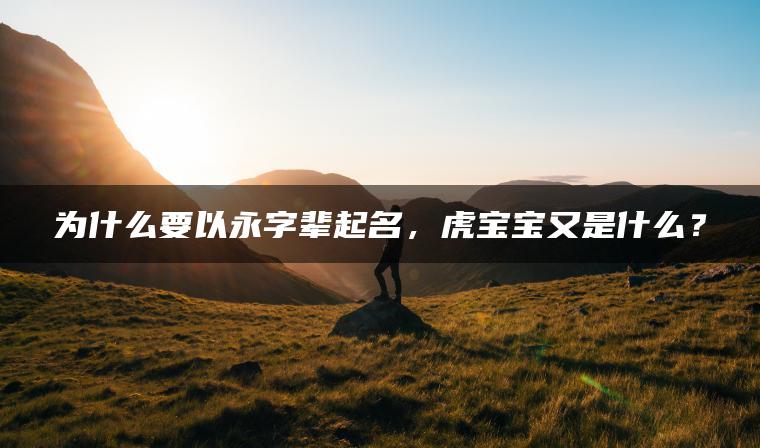 为什么要以永字辈起名，虎宝宝又是什么？