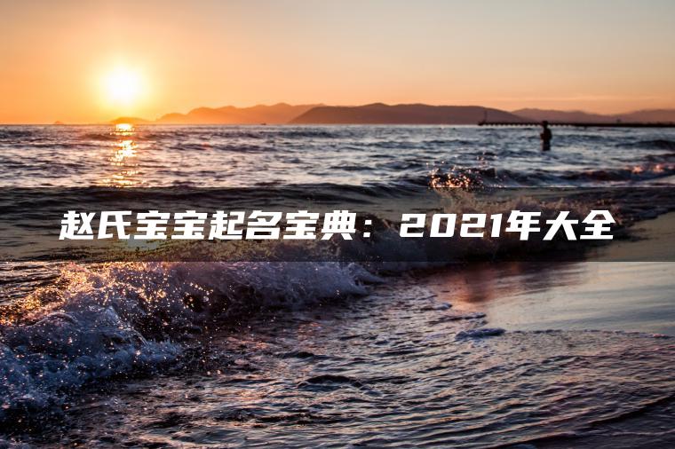 赵氏宝宝起名宝典：2021年大全