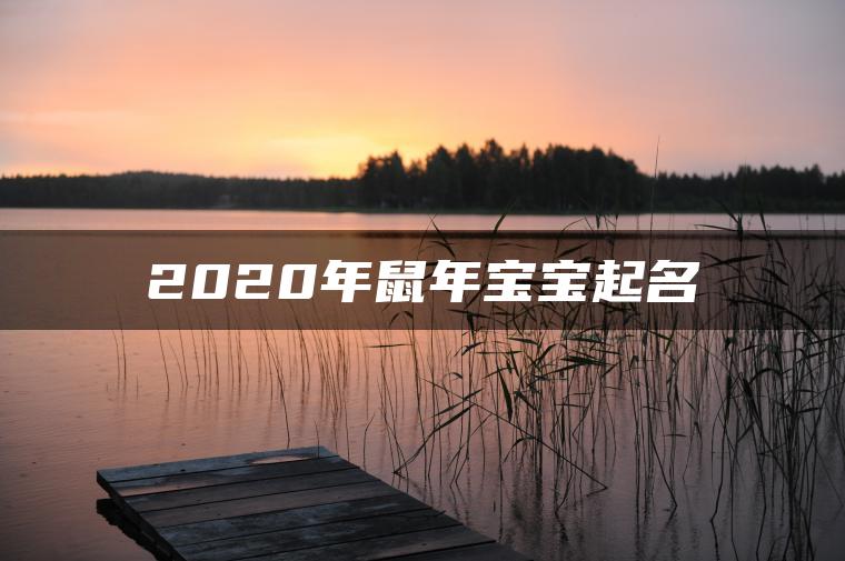 2020年鼠年宝宝起名