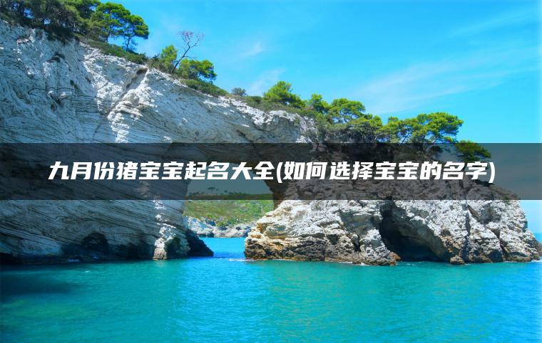 九月份猪宝宝起名大全(如何选择宝宝的名字)