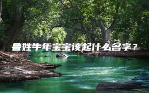 鲁姓牛年宝宝该起什么名字？