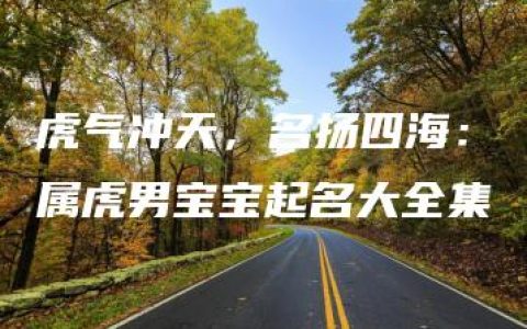 虎气冲天，名扬四海：属虎男宝宝起名大全集