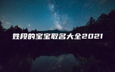 姓段的宝宝取名大全2021