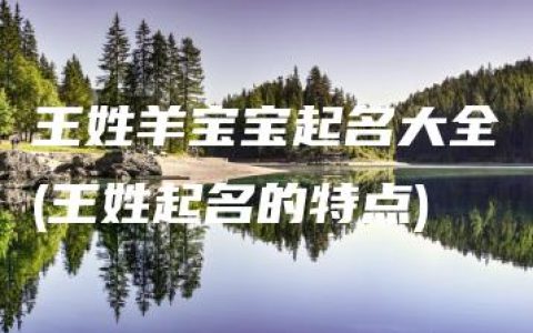 王姓羊宝宝起名大全(王姓起名的特点)