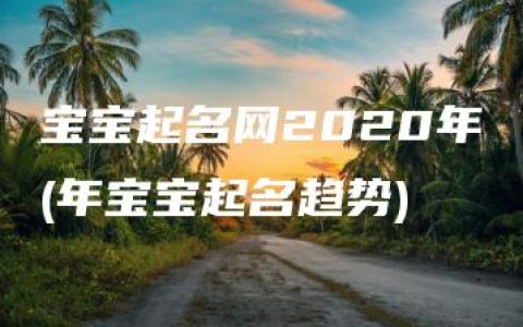 宝宝起名网2020年(年宝宝起名趋势)