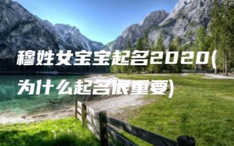 穆姓女宝宝起名2020(为什么起名很重要)