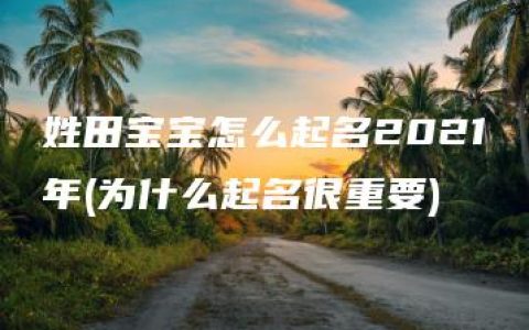 姓田宝宝怎么起名2021年(为什么起名很重要)