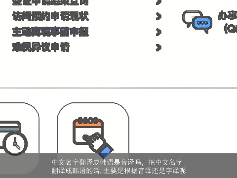 中文名字翻译成韩语是音译吗，把中文名字翻译成韩语的话,主要是根据音译还是字译呢