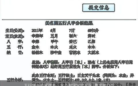 五行俱全的男孩名，求个男宝宝的名字,要求顺口五行齐全.2017年1月12日22点03分出...