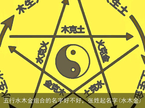 五行水木金组合的名字好不好，张姓起名字(水木金)