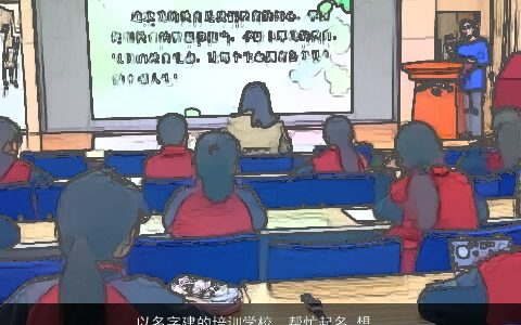 以名字建的培训学校，帮忙起名,想办个小学教育培训中心,帮忙起个名字