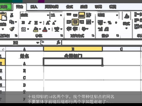 十级抑郁的id名两个字，找个带种忧郁点的网名不要繁体字前缀后缀都行两个字如题谢谢了-...