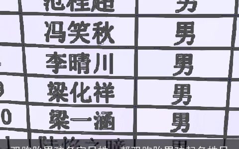 双胞胎男孩名字吕姓，帮双胞胎男孩起名姓吕