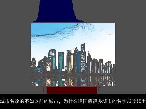 城市名改的不如以前的城市，为什么建国后很多城市的名字越改越土