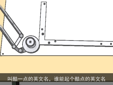 叫酷一点的英文名，谁能起个酷点的英文名