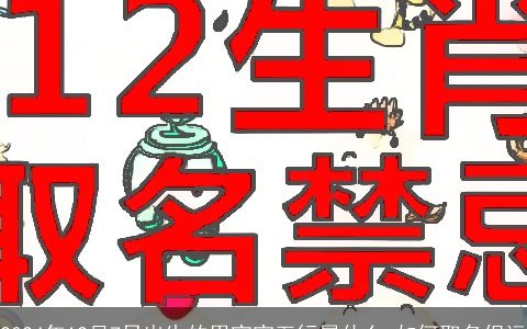 2024年12月7日出生的男宝宝五行属什么,如何取名促运