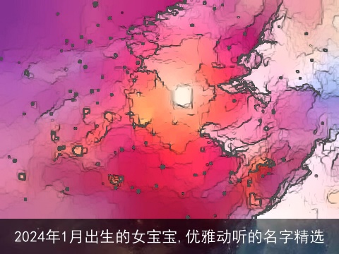 2024年1月出生的女宝宝,优雅动听的名字精选