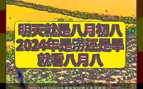 2024年6月23日出生男宝宝好意义名字推荐,-_2024年6月23日,出生,男宝宝,好意义,名字推荐