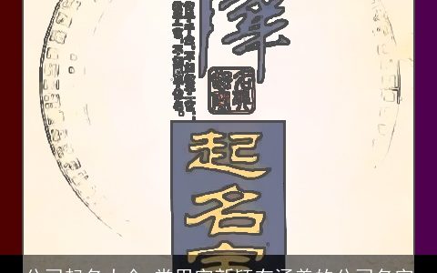 公司起名大全,常用字新颖有涵养的公司名字