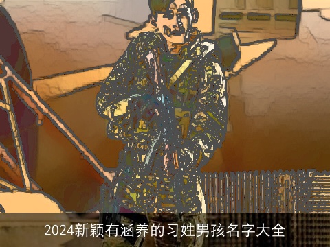 2024新颖有涵养的习姓男孩名字大全