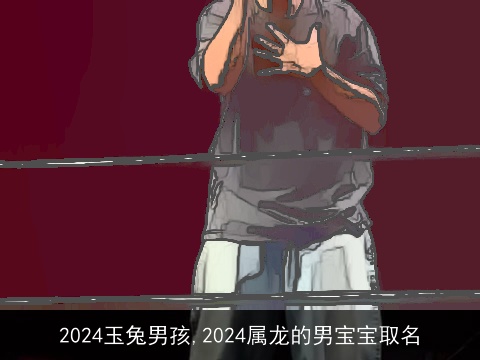 2024玉兔男孩,2024属龙的男宝宝取名