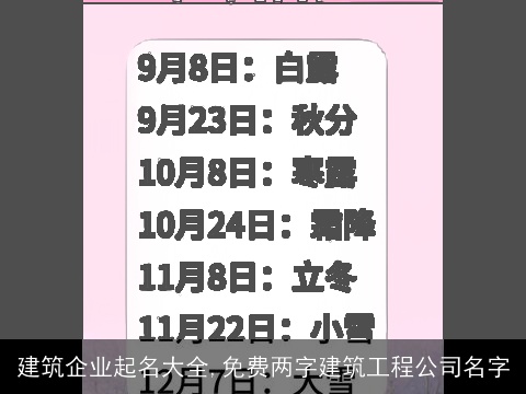 建筑企业起名大全,免费两字建筑工程公司名字