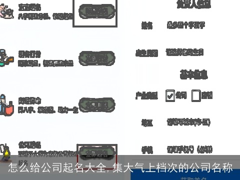 怎么给公司起名大全,集大气上档次的公司名称