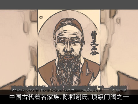 中国古代着名家族,陈郡谢氏,顶级门阀之一