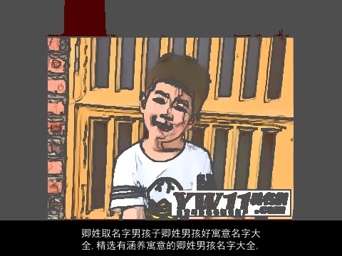 卿姓取名字男孩子卿姓男孩好寓意名字大全,精选有涵养寓意的卿姓男孩名字大全,