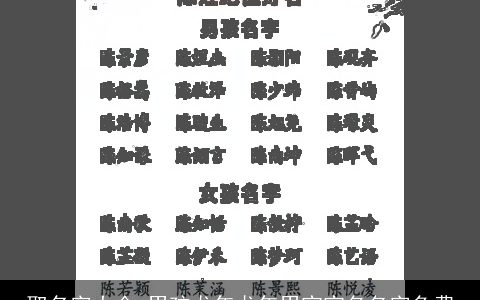 取名字大全,男孩龙年龙年男宝宝名名字免费