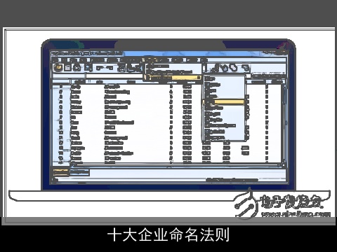 十大企业命名法则