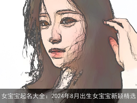 女宝宝起名大全：2024年8月出生女宝宝新颖精选