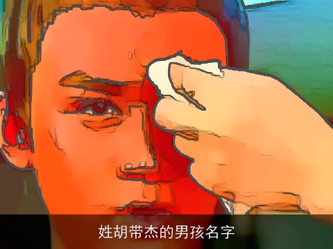 姓胡带杰的男孩名字