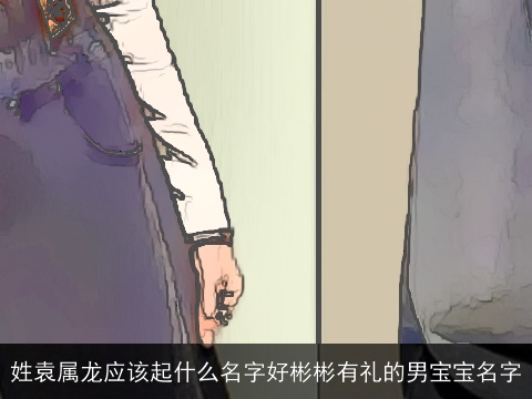 姓袁属龙应该起什么名字好彬彬有礼的男宝宝名字