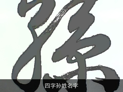 四字孙姓名字