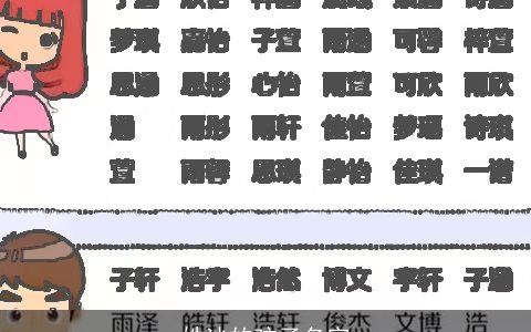 姓沙的孩子名字