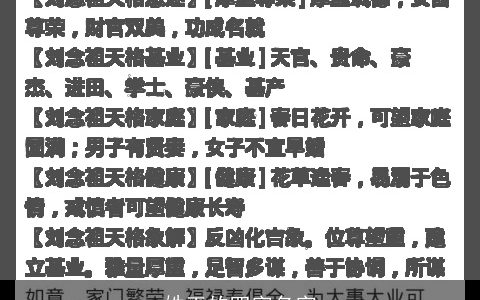 姓王的四字名字