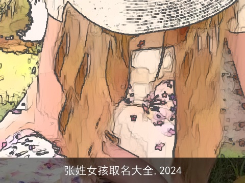 张姓女孩取名大全,2024