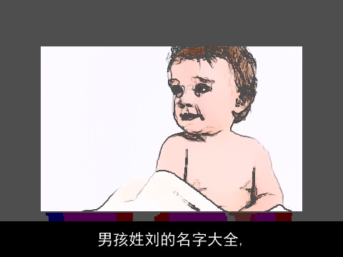 男孩姓刘的名字大全,