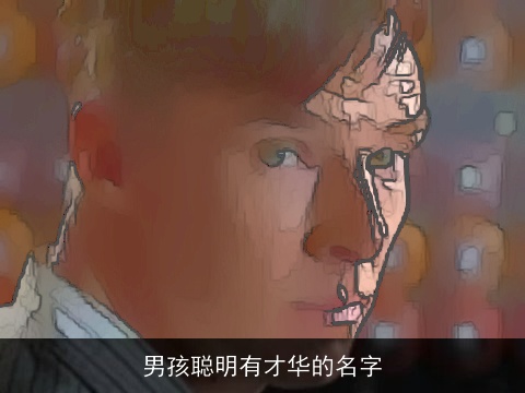 男孩聪明有才华的名字