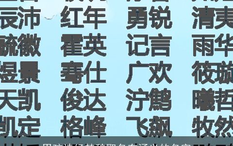 男孩诗经楚辞取名有涵义的名字