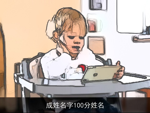 成姓名字100分姓名