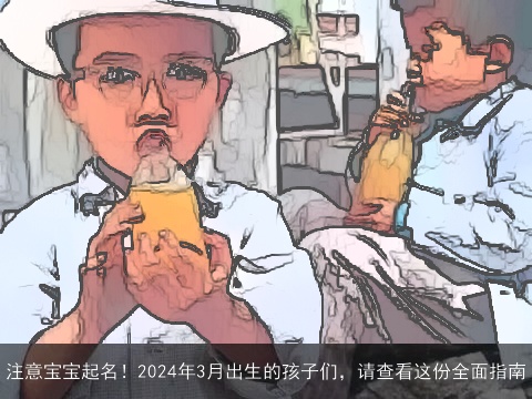 注意宝宝起名！2024年3月出生的孩子们，请查看这份全面指南