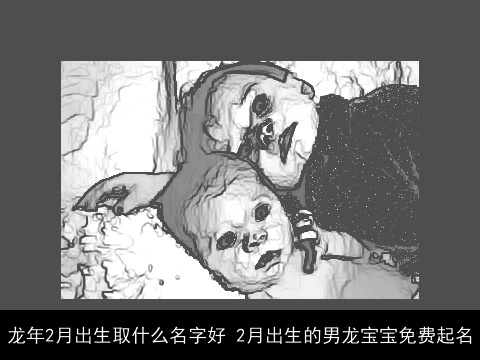 龙年2月出生取什么名字好 2月出生的男龙宝宝免费起名