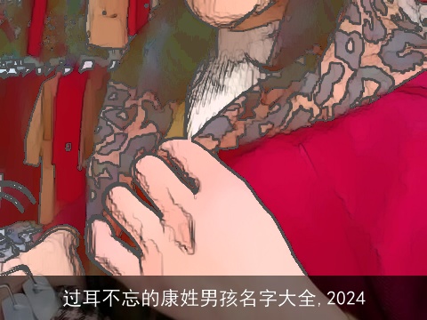 过耳不忘的康姓男孩名字大全,2024