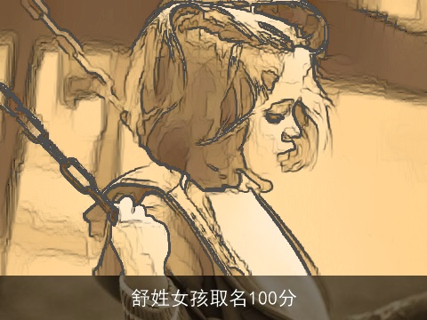 舒姓女孩取名100分