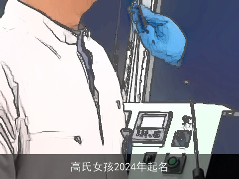 高氏女孩2024年起名